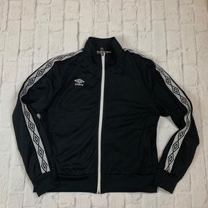 Umbro black track jacket Sz XL